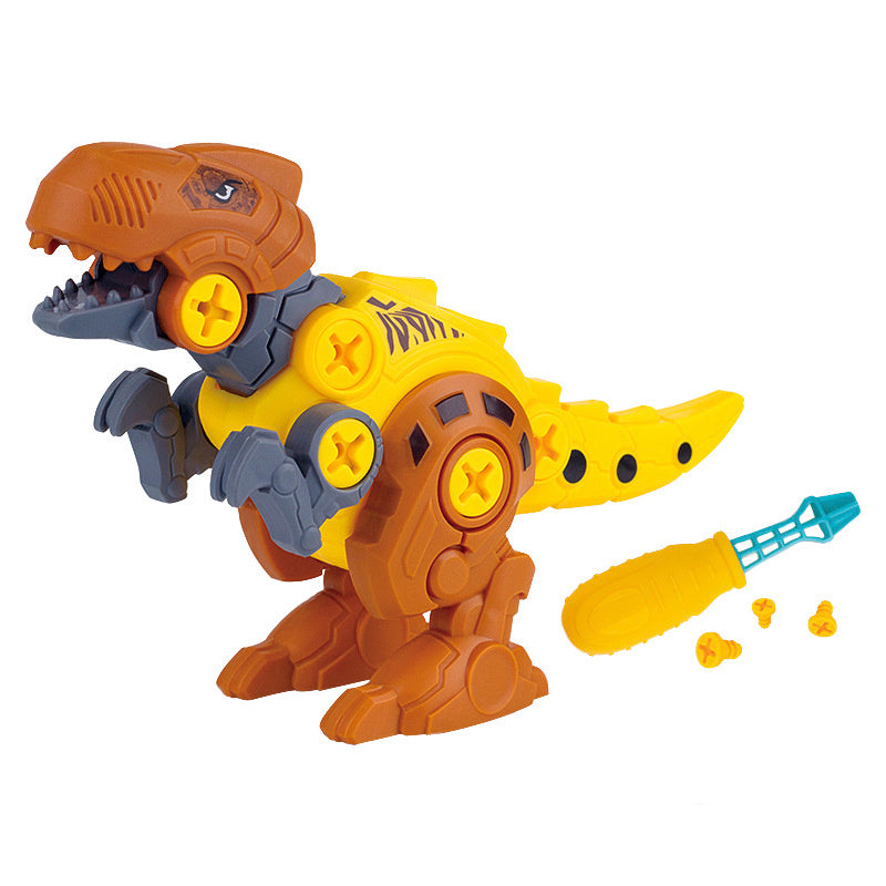 DIY Disassembly Assembly Dinosaur Toy Set Screw Nut Combination Assembling Dinosaur Model 1611903611302
