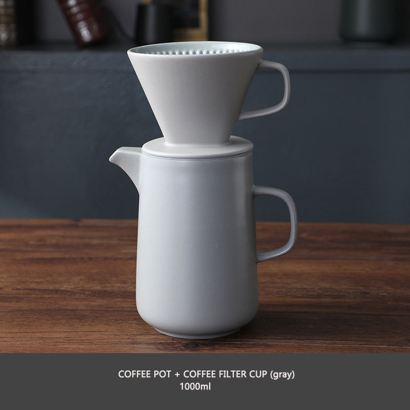 Ceramic Drip Coffee Maker Set For Home Use 1611917927460