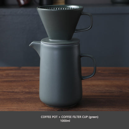 Ceramic Drip Coffee Maker Set For Home Use 1611917927461