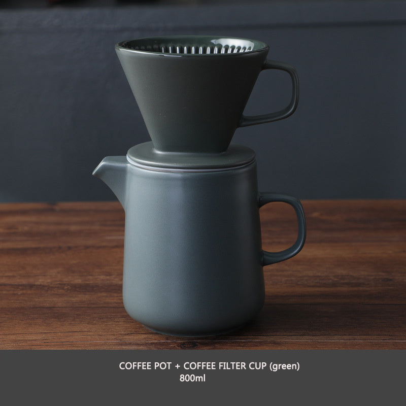 Ceramic Drip Coffee Maker Set For Home Use 1611917927465
