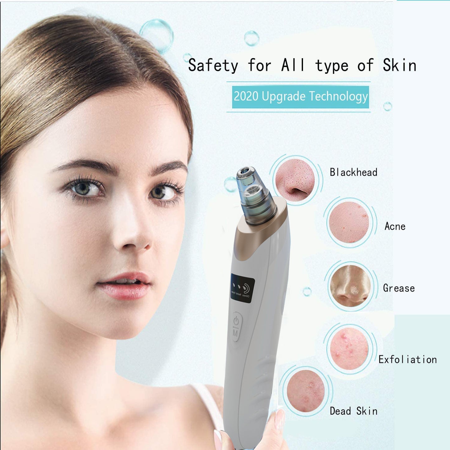 Electric Pore Cleaner Facial Beauty Device 1611984065368