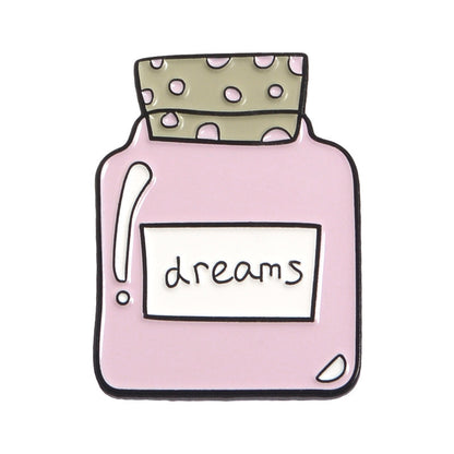 Cartoon Creative Pink Series Jewelry Brooch 1612082550887