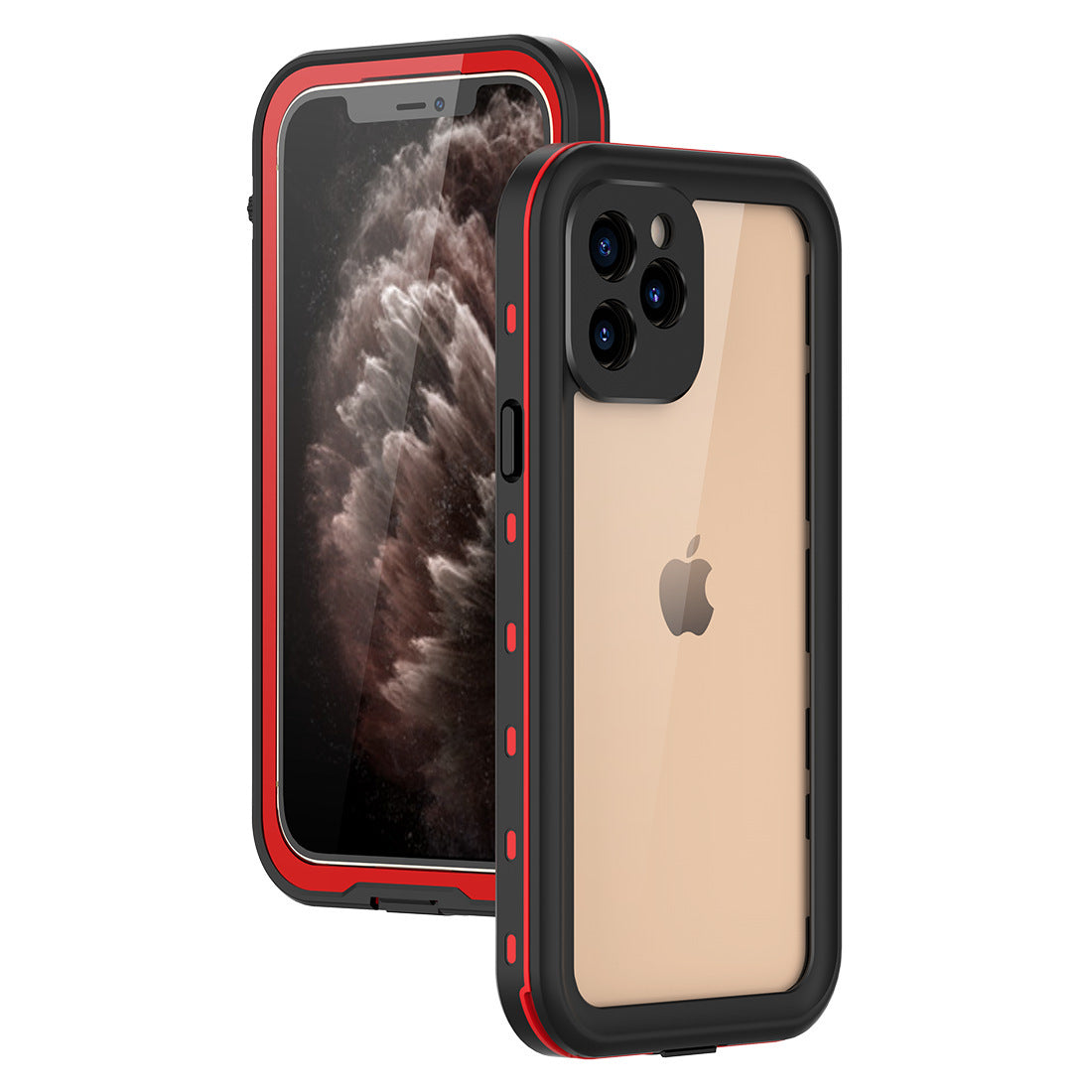 Compatible With , IP68 Waterproof Case For 11 12 Pro Max Shockproof Sil 1612160612584