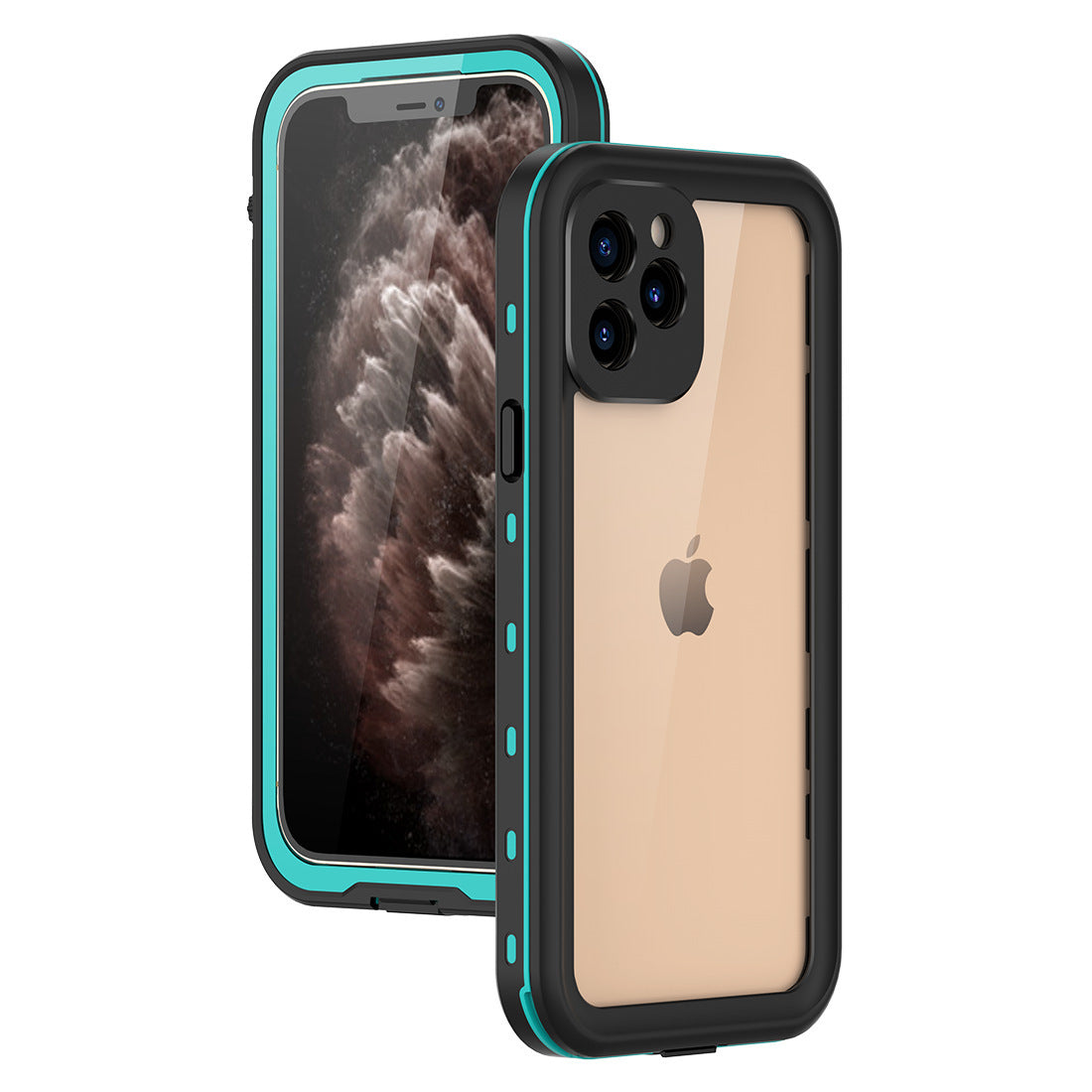 Compatible With , IP68 Waterproof Case For 11 12 Pro Max Shockproof Sil 1612160612586