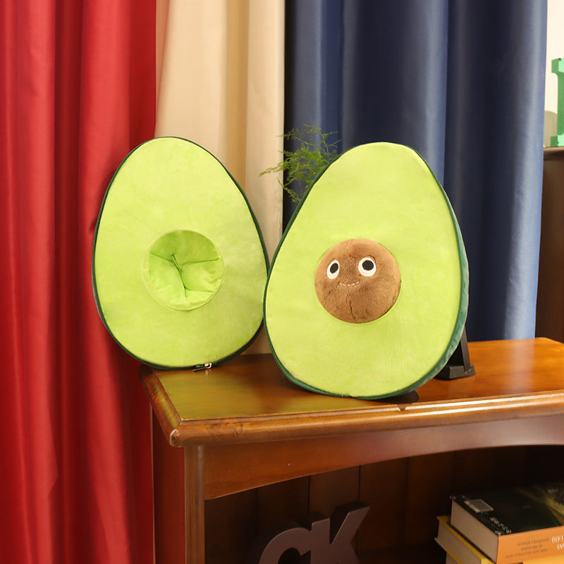 Cute Fruit Avocado Plush Toy Stuffed Doll Baby Kids Children Girls Boys Creativey Birthday Gift Sofa Cushion Home Room Decor 