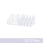 Transparent Plastic Makeup Table Finishing Box, Cosmetic Storage Box 1612234845609