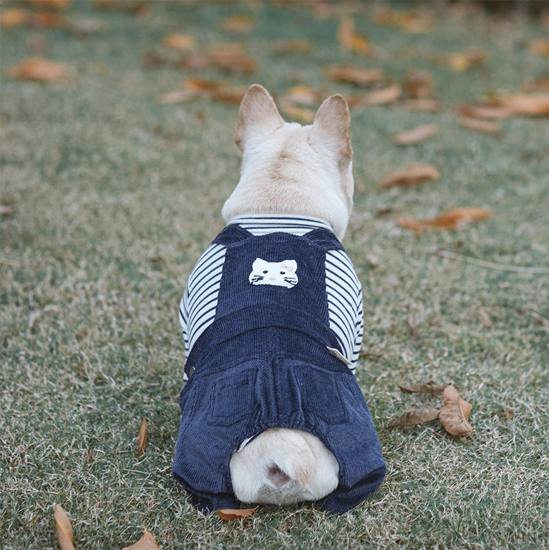 Cotton Stretch Corduroy Four-Legged Shirt 1612249511024