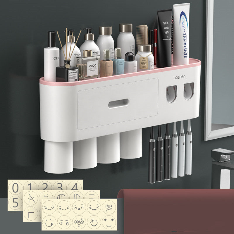Toothbrush Rack Toothbrush Cup High Grade Gargle Wall Mounted 1612417264472
