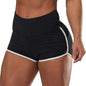 Sexy Solid Color High Waist Sports Running Tight Hip Shorts 1612434678192