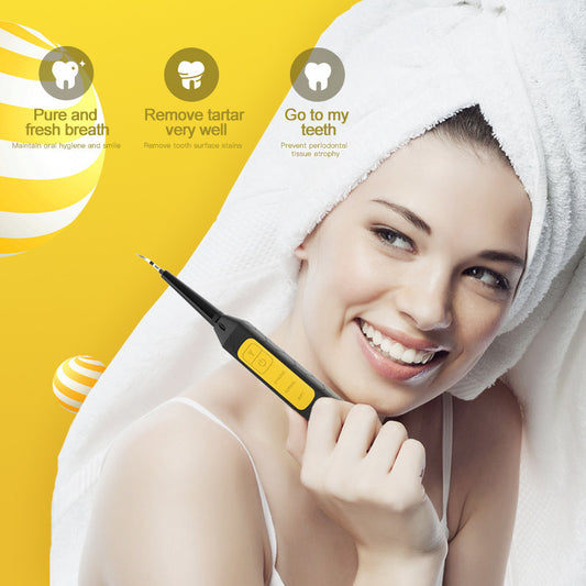 Household Toothwasher Electric Toothcleaner Dental Calculus Cleaner Dental Cleaner Tooth 1612491348700