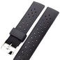 Stomatal Breathable Movement Silicone Rubber Watch Strap 1612494021415