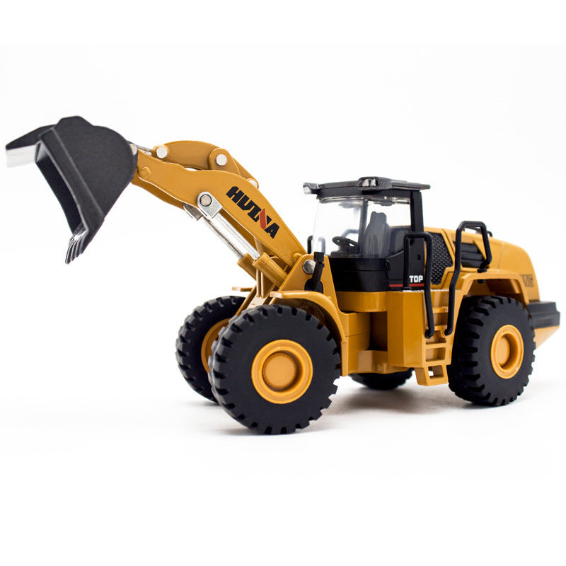 Alloy Engineering Vehicle Model Children's Toy Car Bulldozer Shovel 1612497404333
