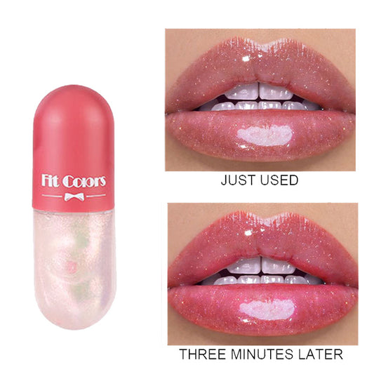 Mini Capsule Moisturizing Transparent Lip Gloss 1612519542894