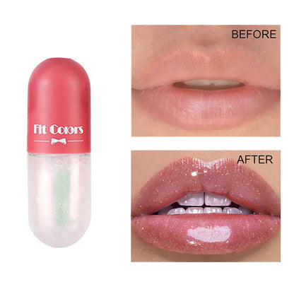 Mini Capsule Moisturizing Transparent Lip Gloss 1612519542895