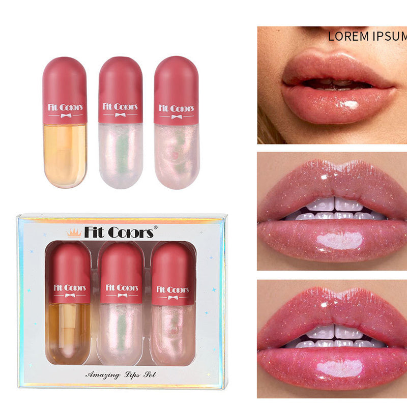 Mini Capsule Moisturizing Transparent Lip Gloss 1612519587858