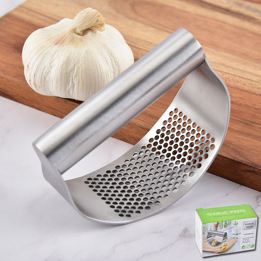 Garlic Press for Kitchen Pounding Garlic Ring Manual 1612577046508