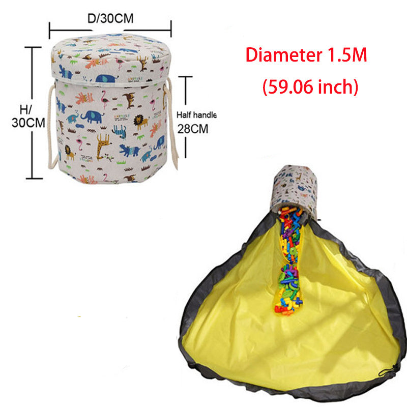 Portable Kids Toy Storage Bag 1612578949969