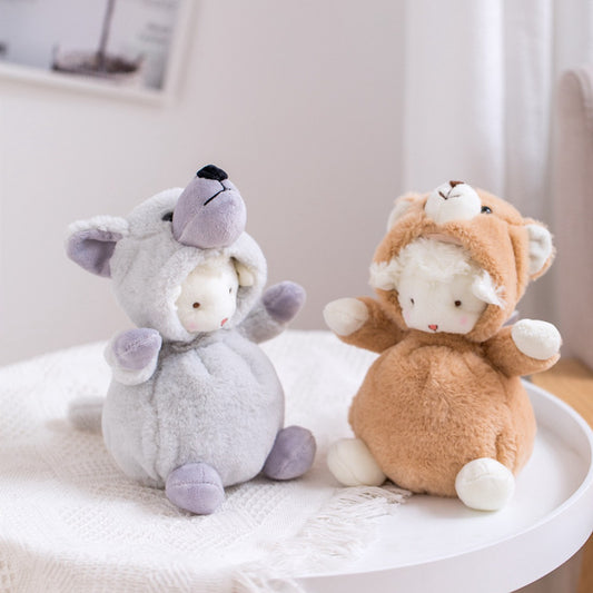 Cute Cartoon Soft Cute Little Wool Plush Toy Doll Daby Soothing Dol 1612590711928