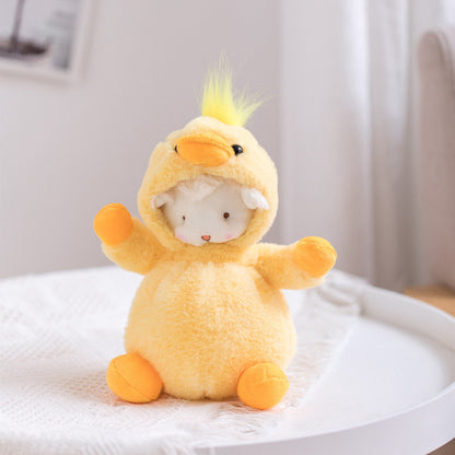 Cute Cartoon Soft Cute Little Wool Plush Toy Doll Daby Soothing Dol 1612590718607
