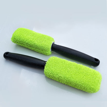 Microfiber long handle tire brush 161265604302