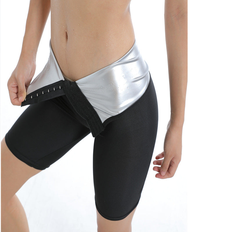 Sweaty Women's High-waisted Belly Fitness Pants 1612661549069