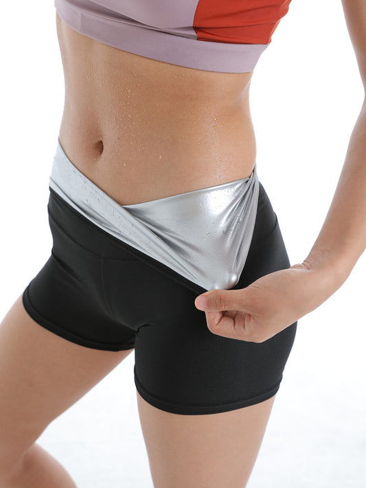 Sweaty Women's High-waisted Belly Fitness Pants 1612661549082