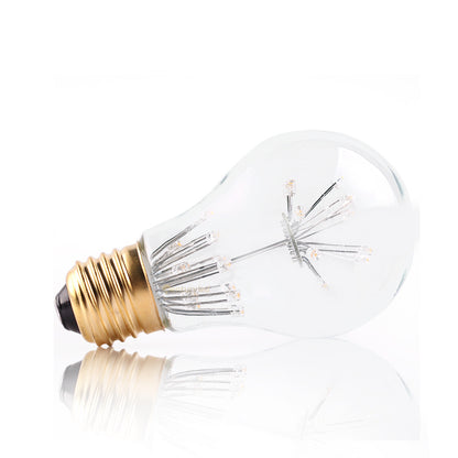 LED Light Bulb 3W Colorful Stars ST64 Retro Edison Decoration 1612664943365
