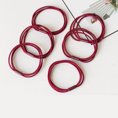 High Elastic Hair Ring Three-in-one Connection Cord 1612665622095
