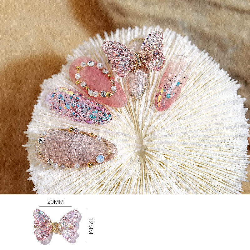 Butterfly Fairy Nail Diamond Decoration Super Fairy 1612683351586