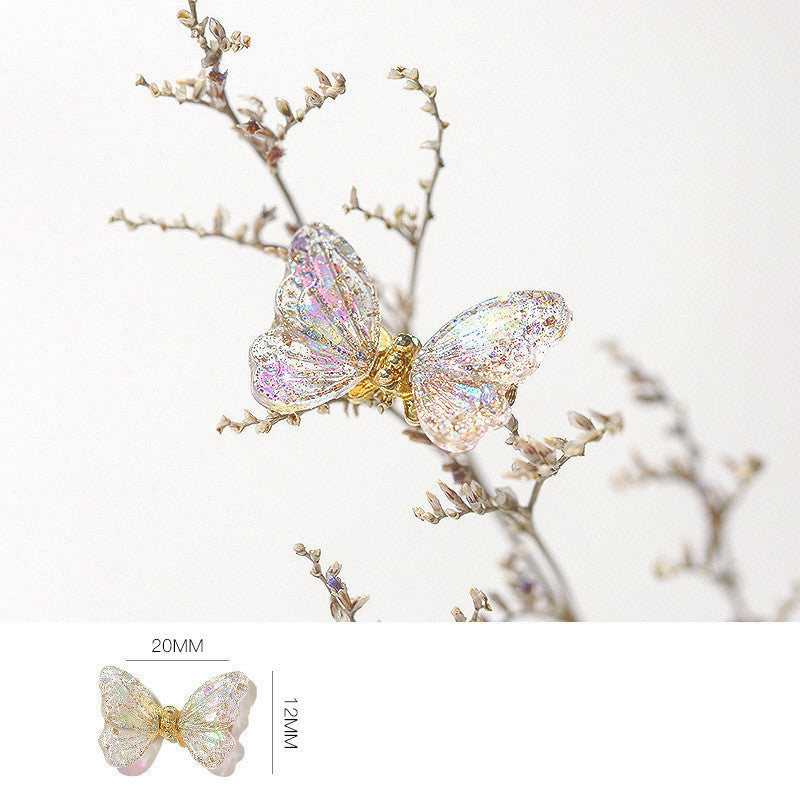 Butterfly Fairy Nail Diamond Decoration Super Fairy 1612683351595