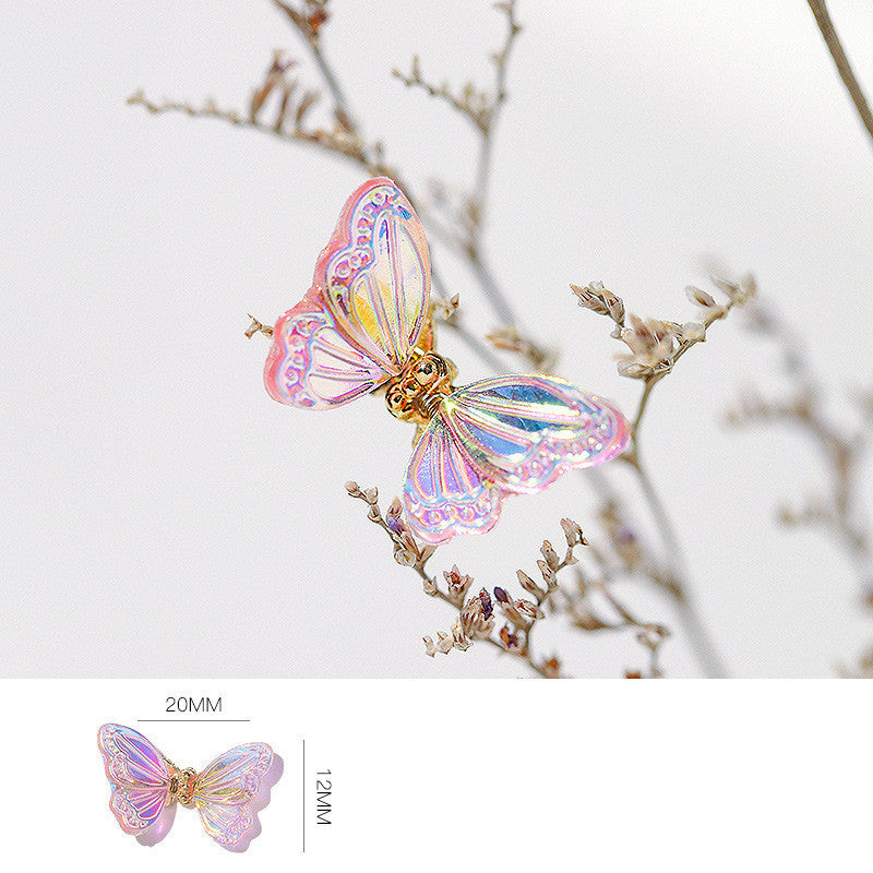 Butterfly Fairy Nail Diamond Decoration Super Fairy 1612683351611