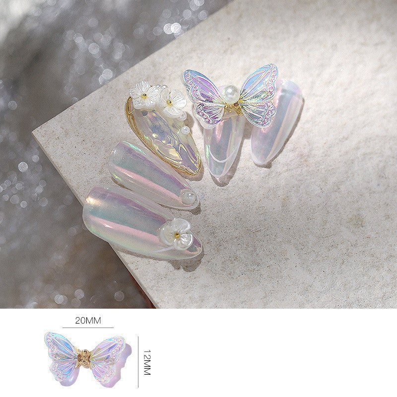 Butterfly Fairy Nail Diamond Decoration Super Fairy 1612683351846