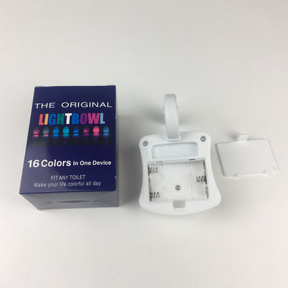 16 Colors LED Creative Hanging Human Toilet Sensor Toilet Cover Lamp - HD Wireless Product #3