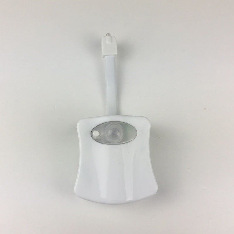16 Colors LED Creative Hanging Human Toilet Sensor Toilet Cover Lamp - HD Wireless Product #5