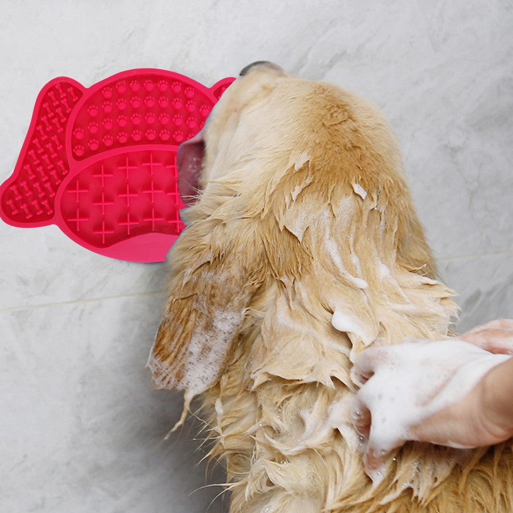 Silicone Dog Lick Pad Pet Slow Food Plate 1612691205773