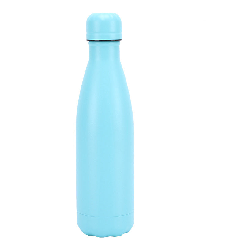 Insulated Stainless Steel Water Bottle Mug Rubber Painted Surface Vacuum Flask Coffee Cup Bottle 1612749487826