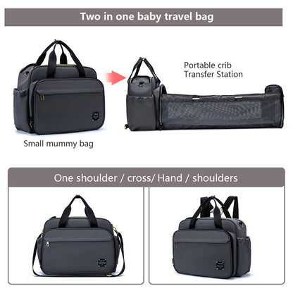 Portable Folding Crib Mummy Bag Portable Messenger Multifunctional 1612765826120