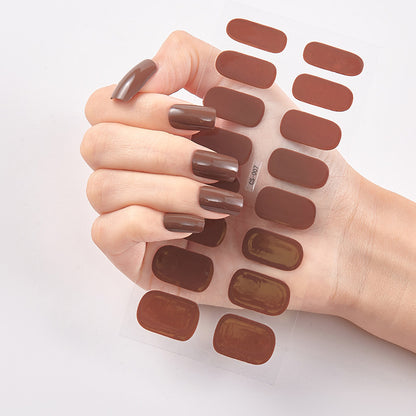 Nail Sticker Letter Color Nail Art Sticker Full Sticker 1613292173688