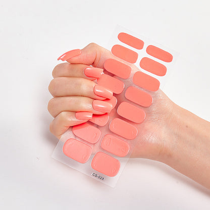 Nail Sticker Letter Color Nail Art Sticker Full Sticker 1613292174291