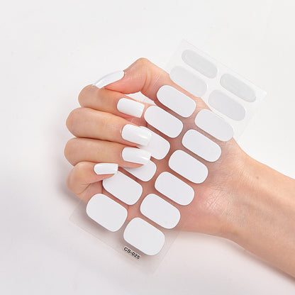 Nail Sticker Letter Color Nail Art Sticker Full Sticker 1613292174297