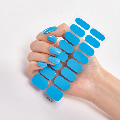 Nail Sticker Letter Color Nail Art Sticker Full Sticker 1613292174558