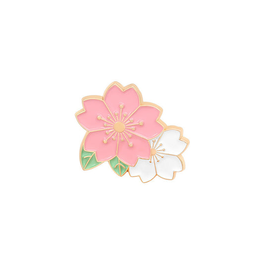 New Creative Cartoon Cherry Blossom Brooch 1613292540359