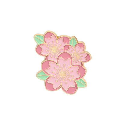 New Creative Cartoon Cherry Blossom Brooch 1613292540366