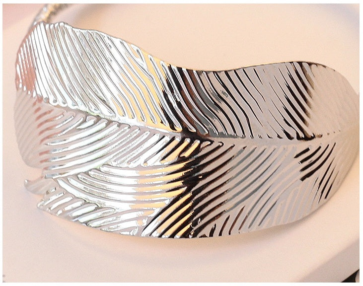 Fashion Lady's Simple Temperament Metal Holster Hair Tie 1613368208278