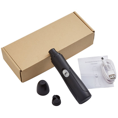 Rechargeable USB Pet Automatic Dog Nail Grinder Animal Clipper 1613441955909
