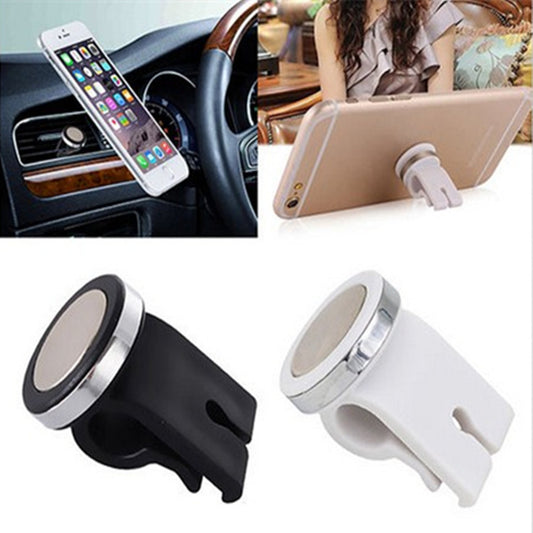 Mini Car Phone Holder For Car Air Outlet Magnetic Holder Universal - 图片 1