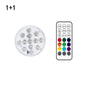 13 Led Submersible Light for Swimming Pool Garden Fountain Bathroom IP68 Waterproof Underwater Lamp with Suction Cup RF Remote - HD Wireless Product #10