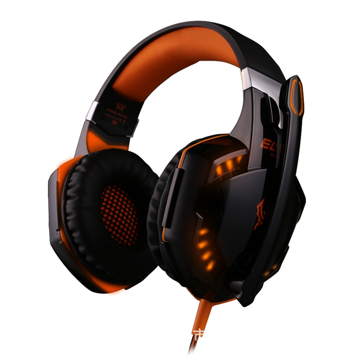 Head-Mounted Heavy Bass Gaming Headset With Microphone Noise Reduction 1613547407086