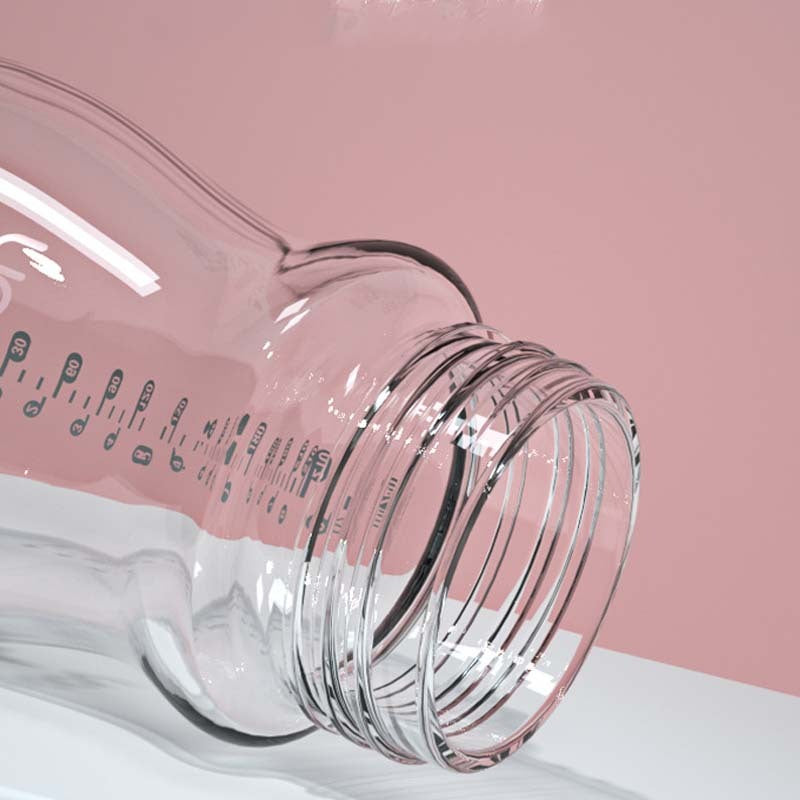 Anti-Scalding Handle Silicone Sleeve Insulated Baby Bottle 1613609849947