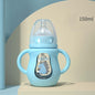 Anti-Scalding Handle Silicone Sleeve Insulated Baby Bottle 1613609849949